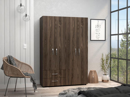 Closet Melure Chocolate Y Blanco