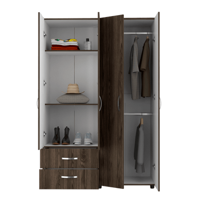 Closet Melure Chocolate Y Blanco
