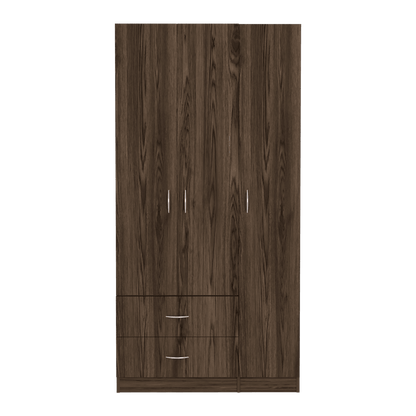 Closet Doreli 180 Coñac Y Blanco