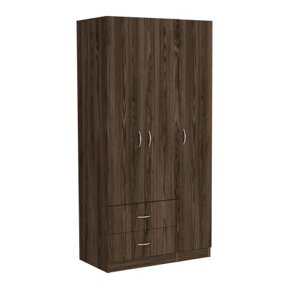 Closet Doreli 180 Coñac Y Blanco