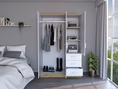 Closet Nordik Duna Y Blanco