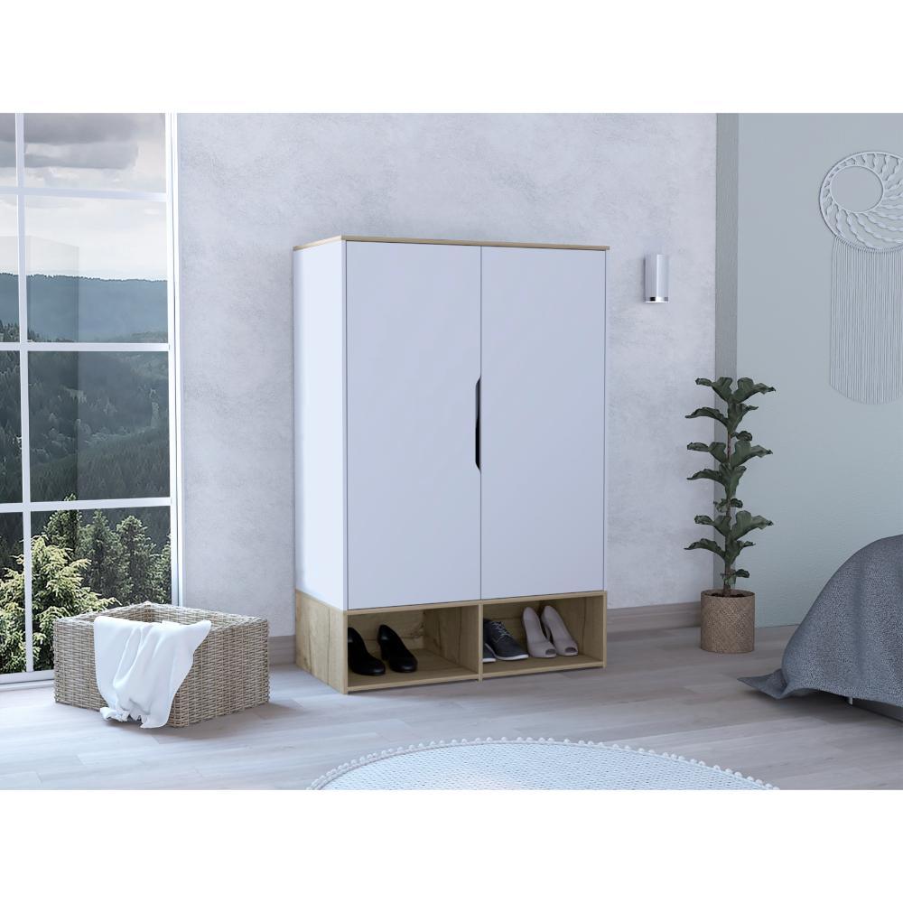 Closet Zapateto Z100 X 150 X 50 Bicolor  Blanco Duna