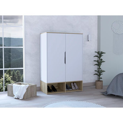 Closet Zapateto Z100 X 150 X 50 Bicolor  Blanco Duna