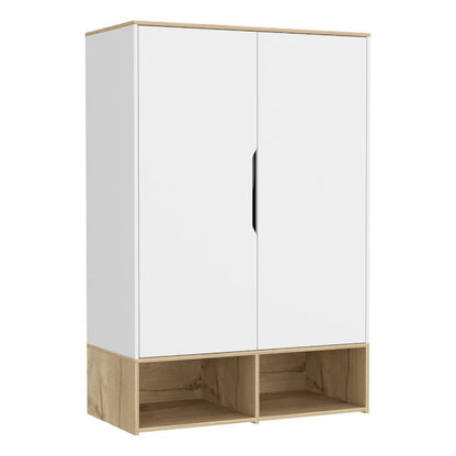 Closet Zapateto Z100 X 150 X 50 Bicolor  Blanco Duna