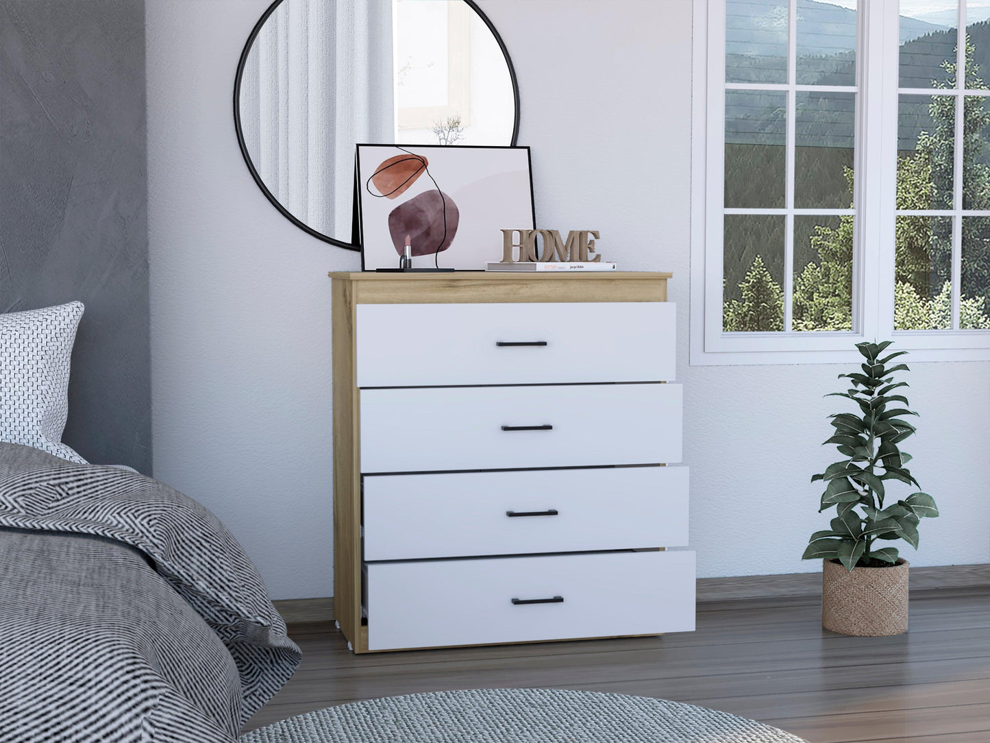 Organizador Alverna Blanco Y Duna