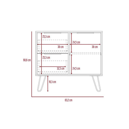 Comoda Doble Eclesticca D 73  Duna Wengue