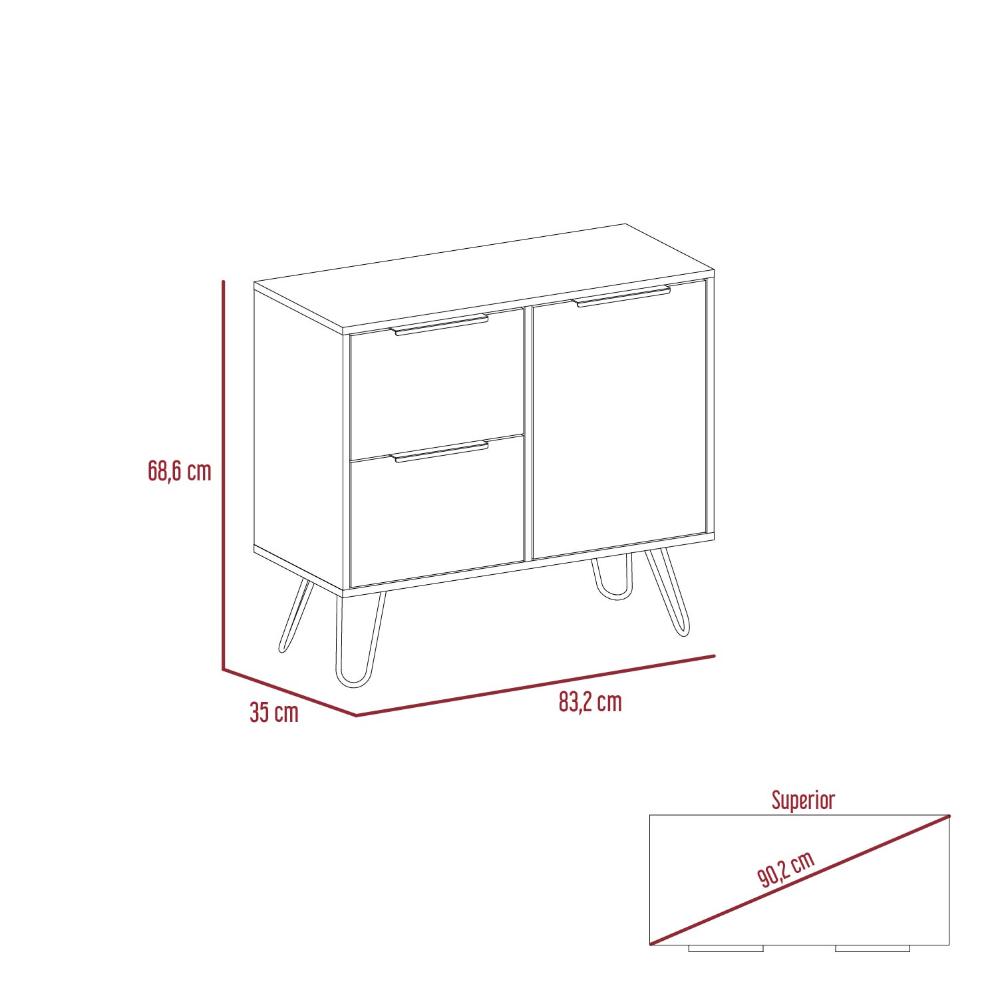 Comoda Doble Eclesticca D 73  Duna Wengue