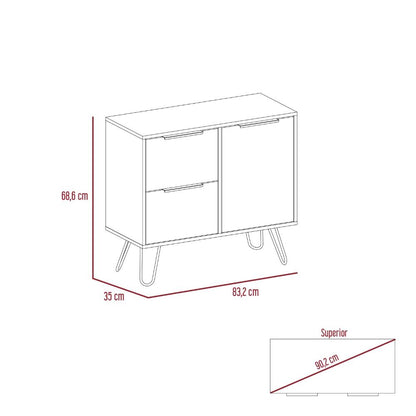 Comoda Doble Eclesticca D 73  Duna Wengue