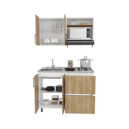 Cocina 120 Silari Meson Izq Eu Blanco