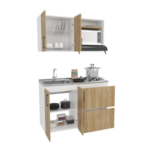 Cocina 120 Silari Meson Izq Eu Blanco
