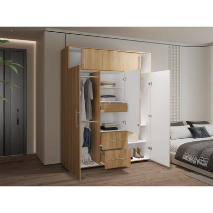 Closet Silari 160  Europeo Y Blanco