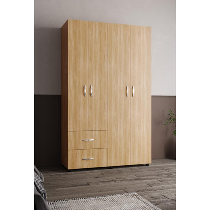 Closet Silari 2 Cajones Eu Wengue