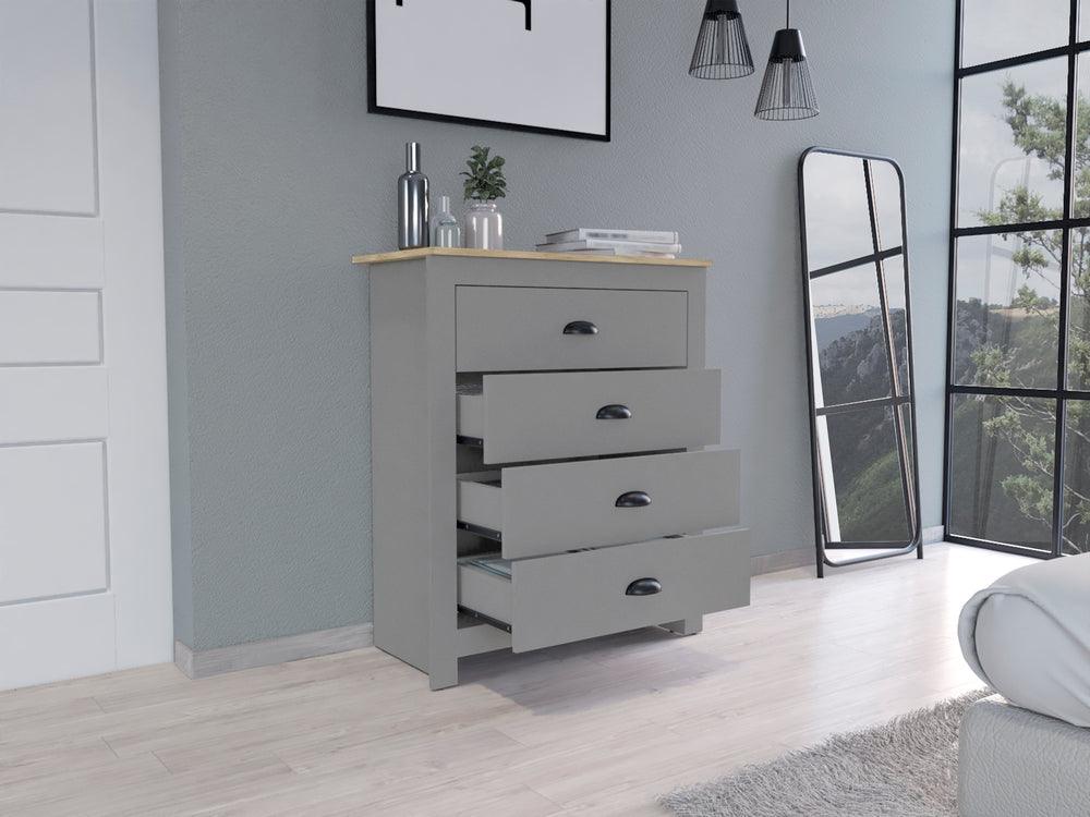 Organizador Irelon Gris Y Macadamia