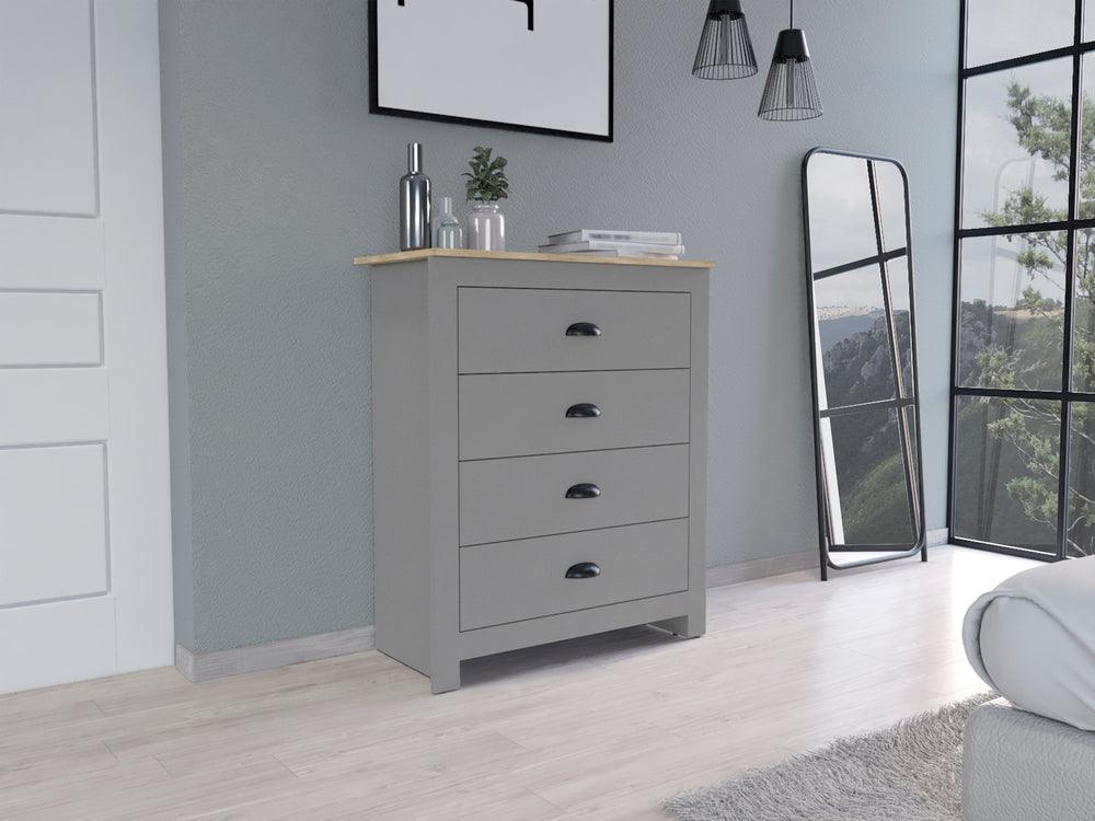 Organizador Irelon Gris Y Macadamia