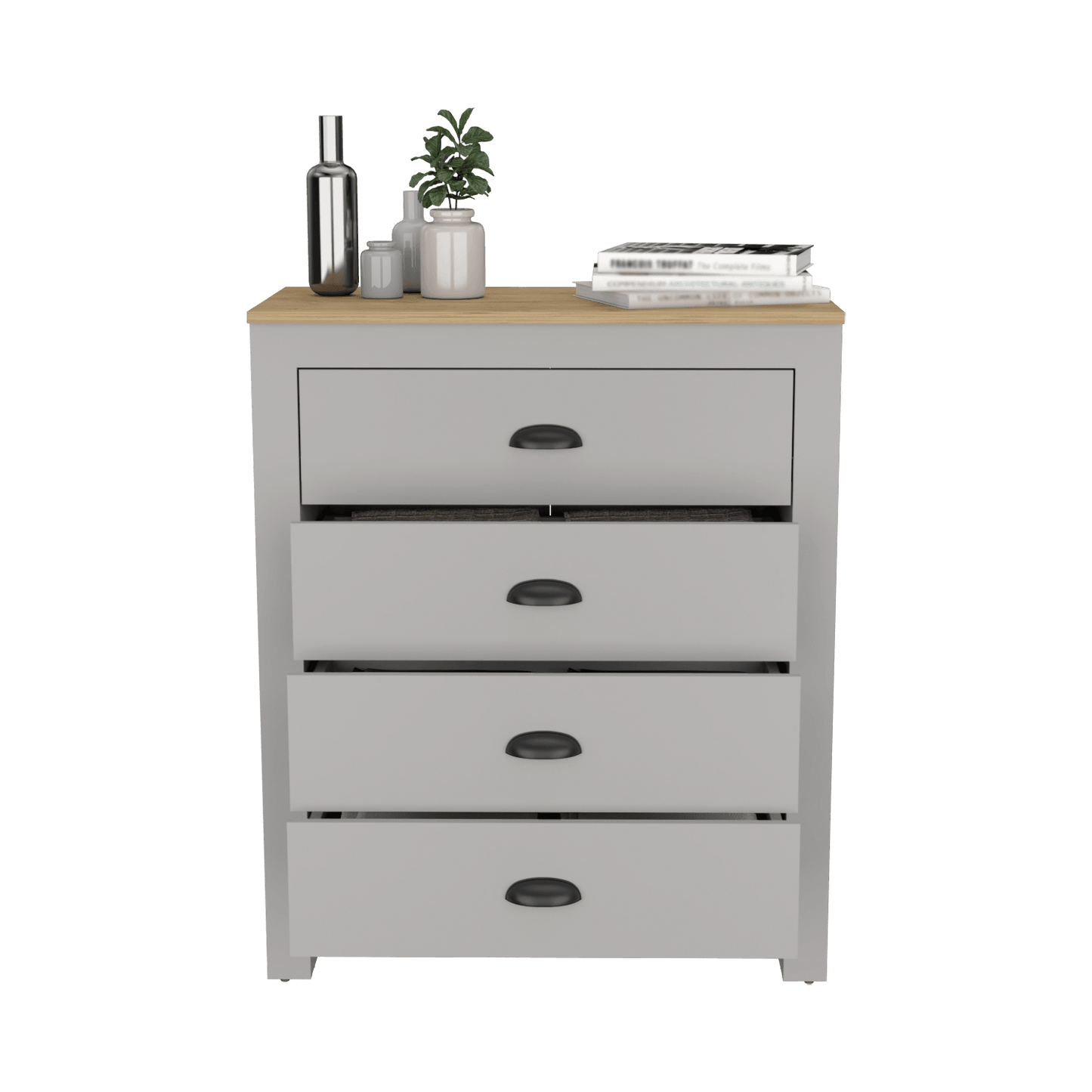 Organizador Irelon Gris Y Macadamia