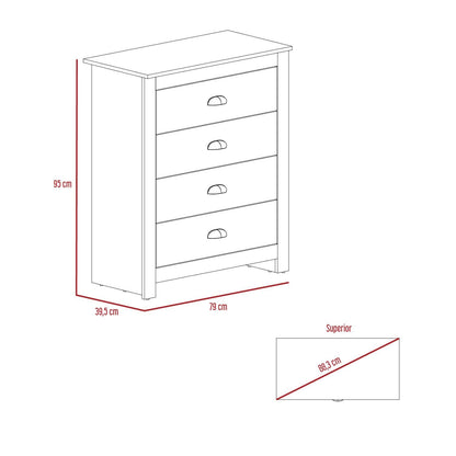 Organizador Irelon Gris Y Macadamia
