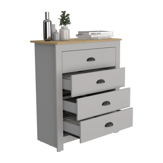 Organizador Irelon Gris Y Macadamia