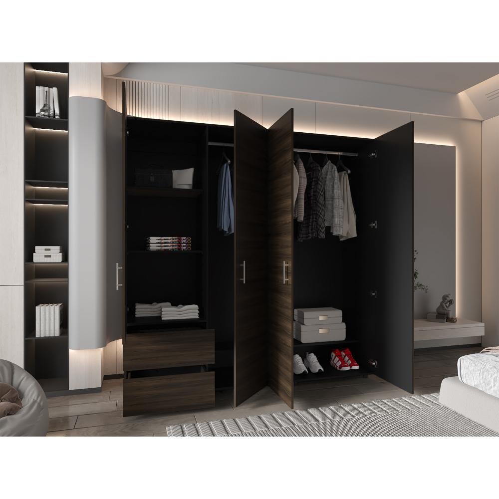 Closet Janari  Nogal Wengue