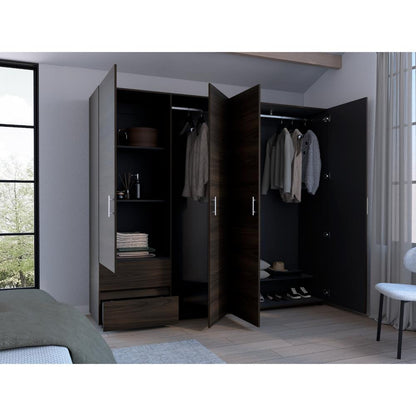 Closet Janari  Nogal Wengue