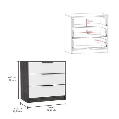 Organizador Okria Gris Y Blanco