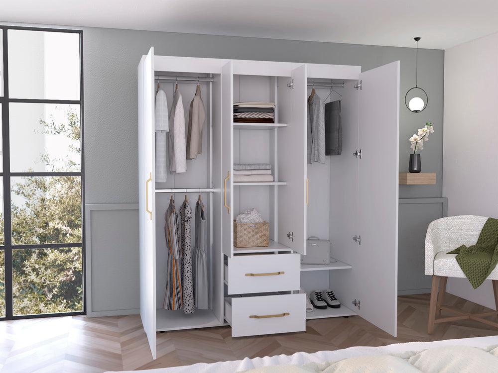 Closet Quenari Eco 180 X 150 X 50  Blanco