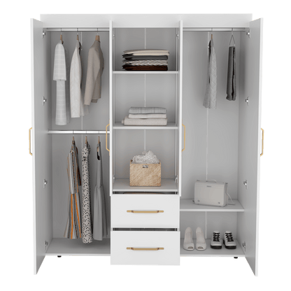 Closet Quenari Eco 180 X 150 X 50  Blanco