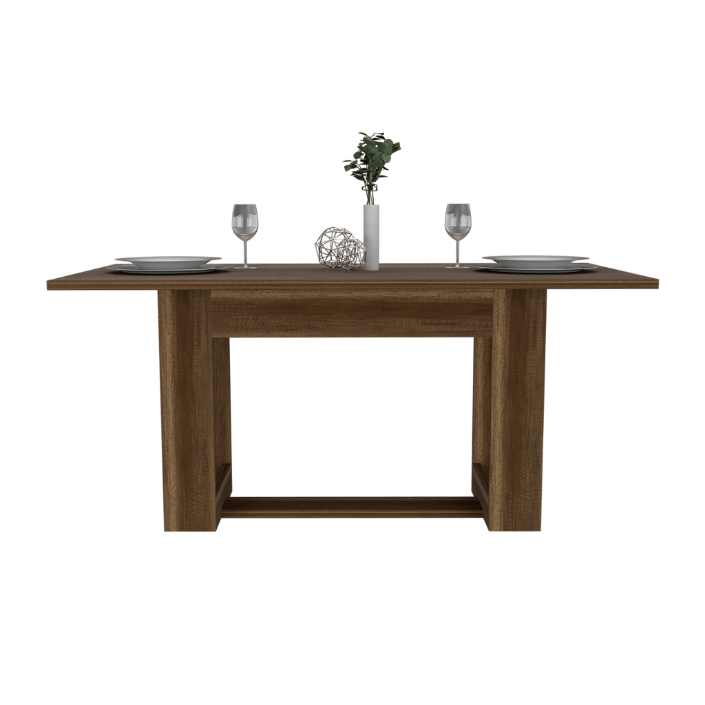 Mesa De Comedor Volina Caramelo 6 Puestos