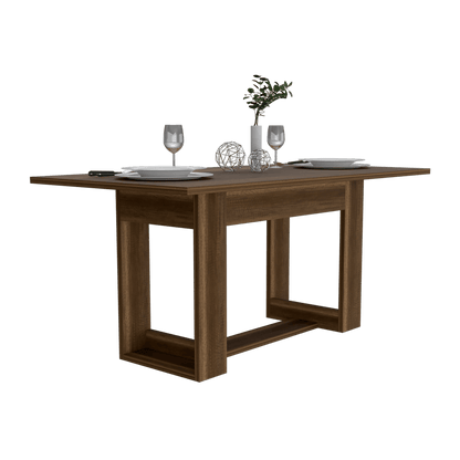 Mesa De Comedor Volina Caramelo 6 Puestos