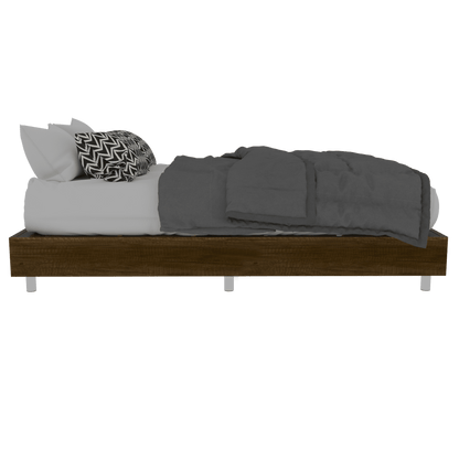Base Cama Doble Zeyra Chocolate