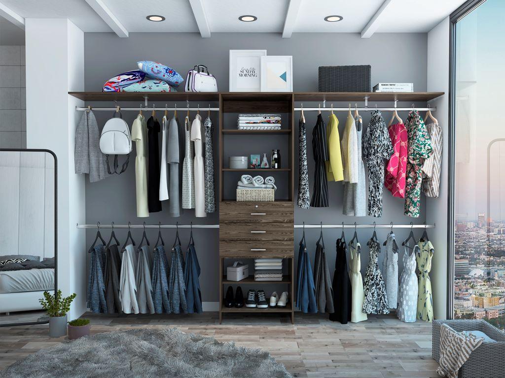 Closet Abierto Gopley Chocolate
