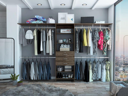 Closet Abierto Gopley Chocolate
