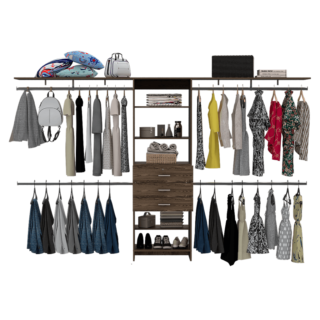 Closet Abierto Gopley Chocolate