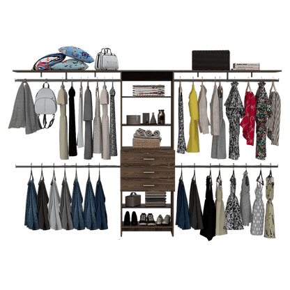 Closet Abierto Gopley Chocolate