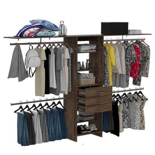 Closet Abierto Gopley Chocolate