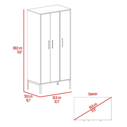 Closet 3P Lioren Novo  Milan