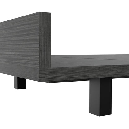 Cama Semi Doble Okria Gris