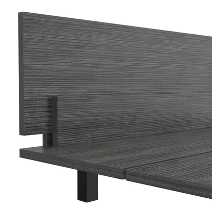 Cama Semi Doble Okria Gris