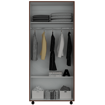 Closet Ettun Chocolate Y Blanco