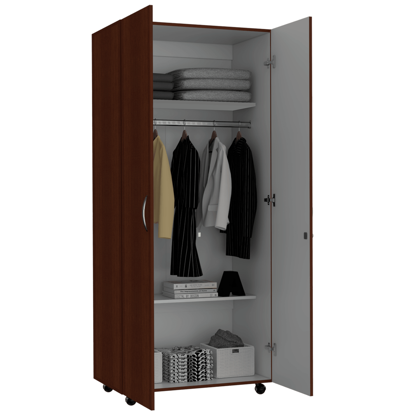 Closet Ettun Chocolate Y Blanco