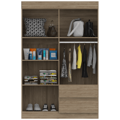 Closet Emplys Caoba Y Miel