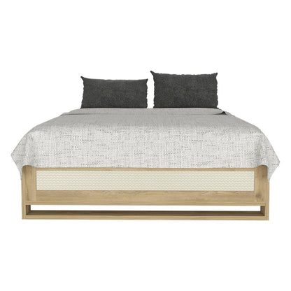 Base Cama Doble Aster Macadamia