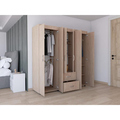 Closet Quenari 180  Nacar Blanco
