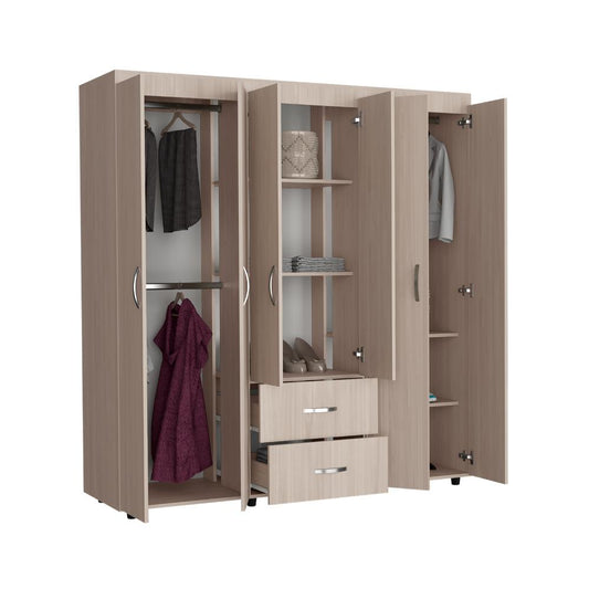 Closet Quenari 180  Nacar Blanco