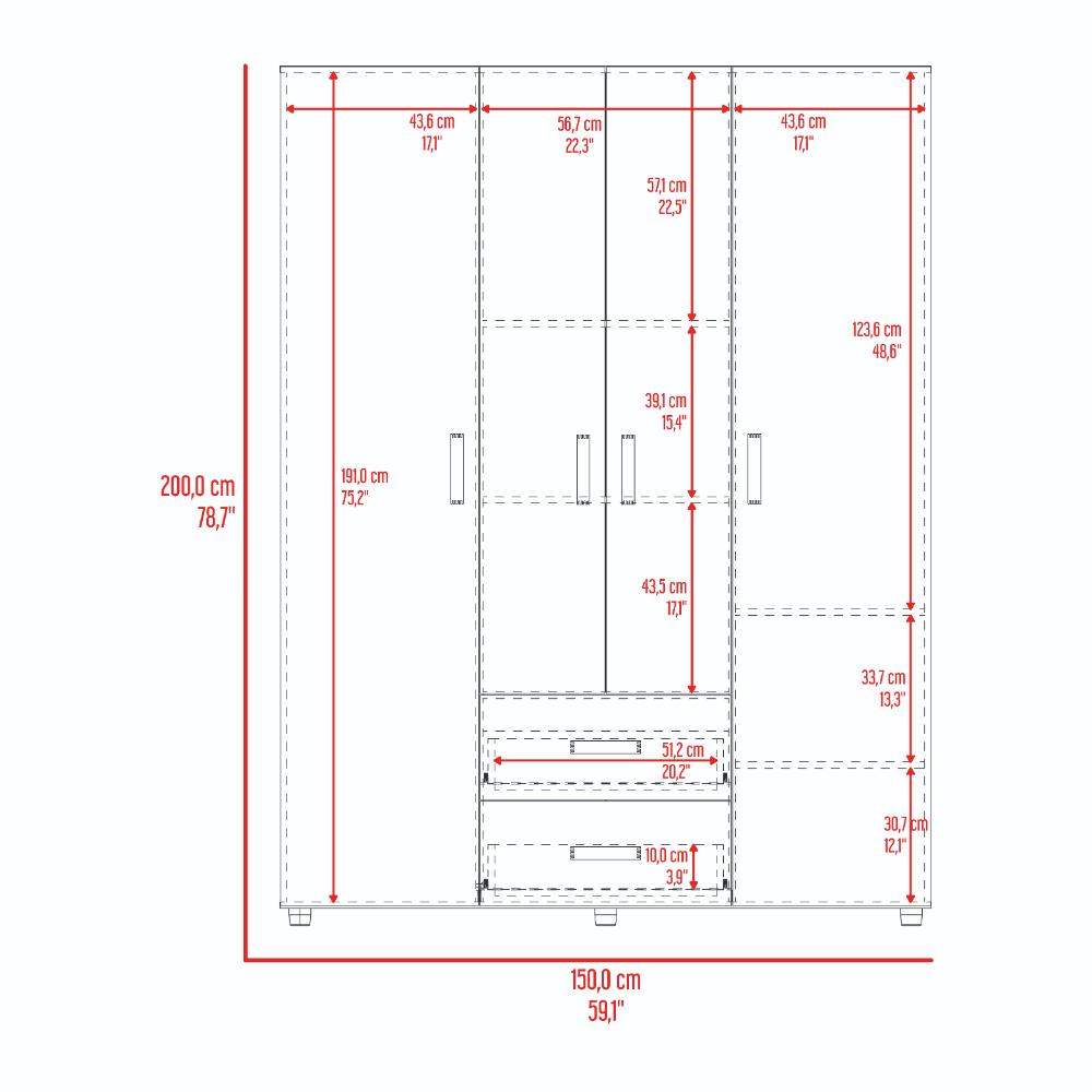 Closet Thalira  Wengue