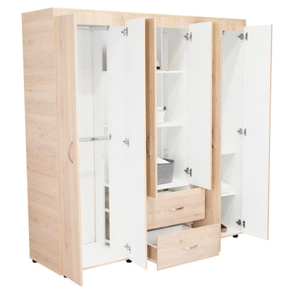 Closet Bariloche Rovere Y Blanco