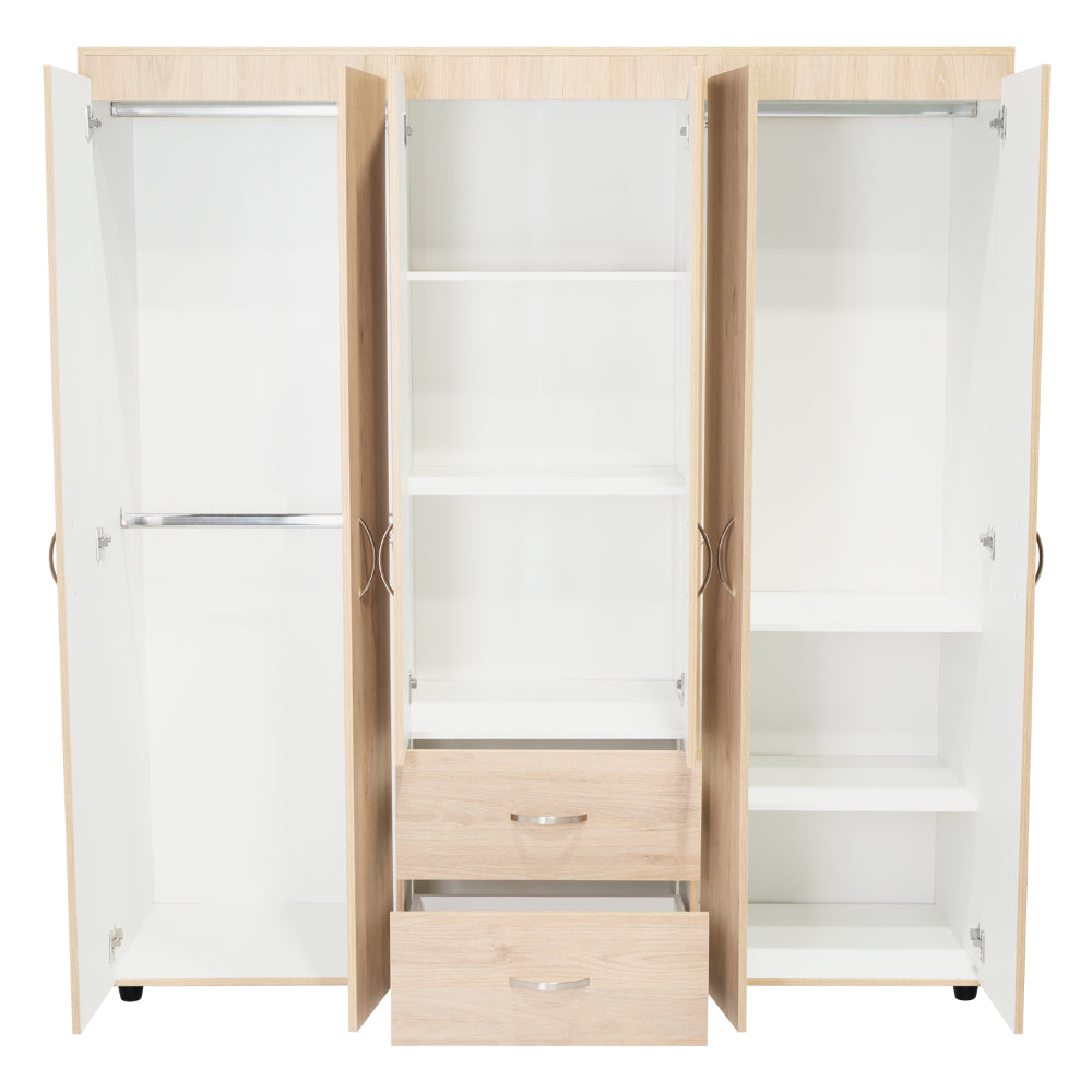 Closet Bariloche Rovere Y Blanco
