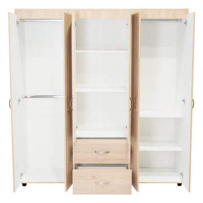 Closet Bariloche Rovere Y Blanco