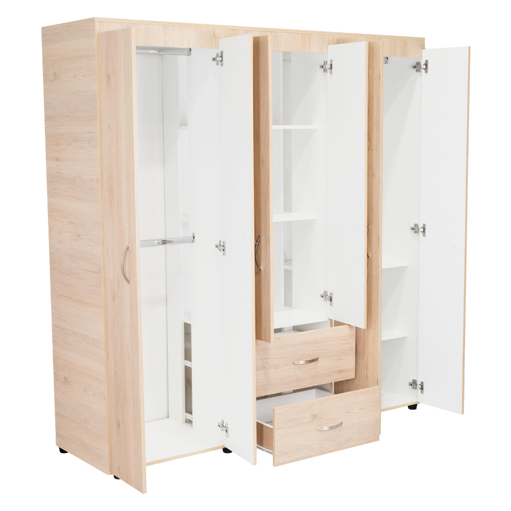 Closet Bariloche Rovere Y Blanco