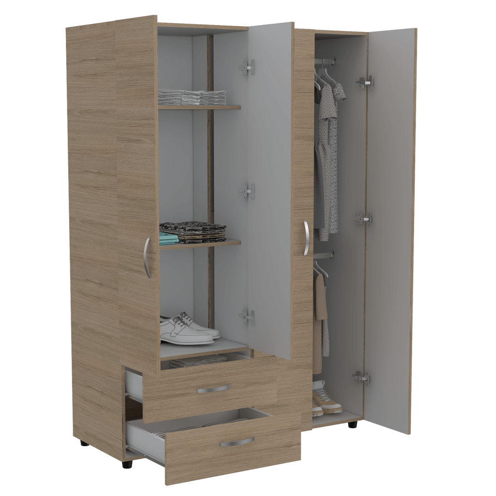 Closet Melure Blanco Y Rovere