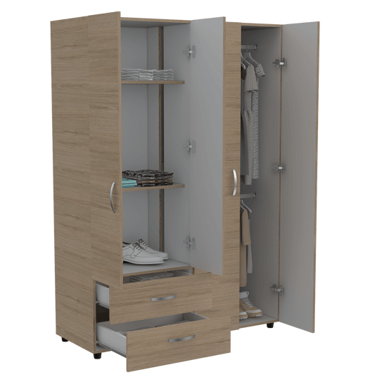 Closet Melure Blanco Y Rovere